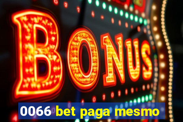 0066 bet paga mesmo